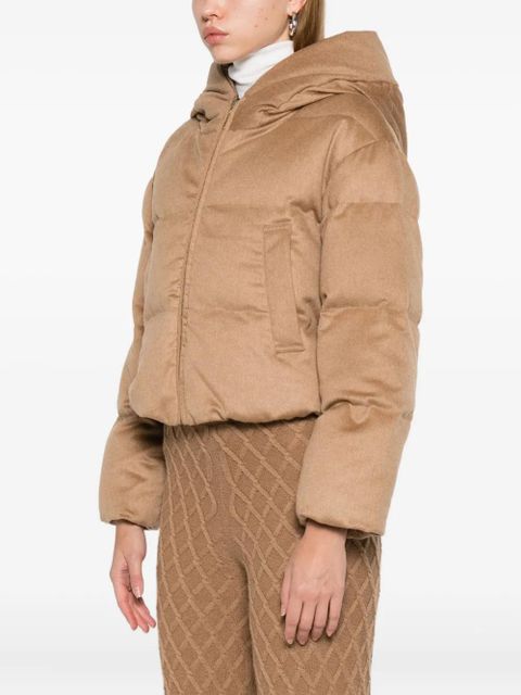Max Mara hooded puffer jacket - Brown - zdjęcie produktu nr 2