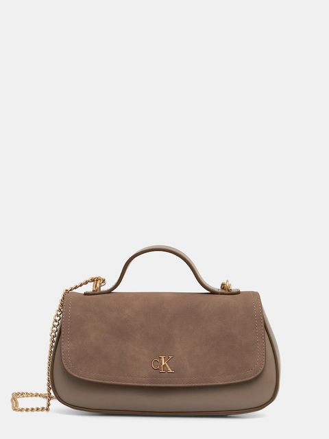 Calvin Klein torebka kolor beżowy LV04F3408G - zdjęcie produktu nr 1