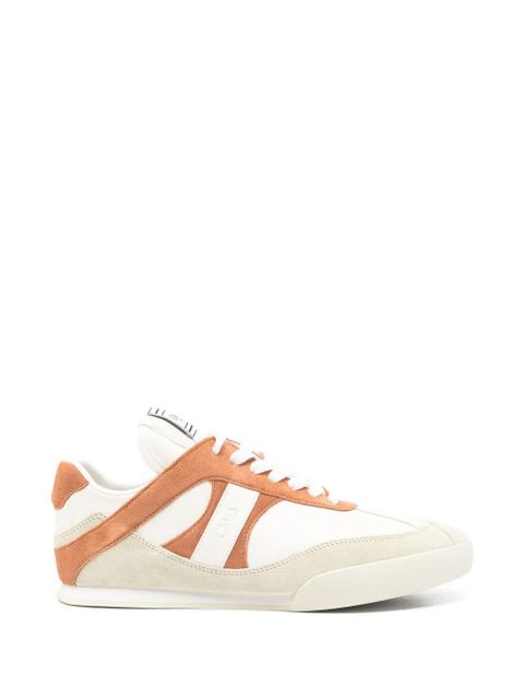Chloé suede detail mid top sneakers - Neutrals - zdjęcie produktu nr 1