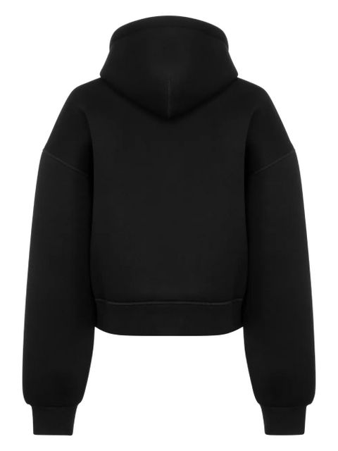 WARDROBE.NYC Bonded zip-up hoodie - Black - zdjęcie produktu nr 2