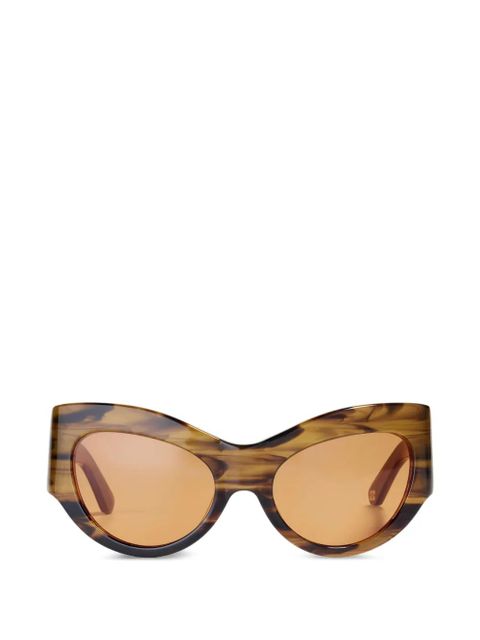 GANNI x Ace & Tate Trixie sunglasses - Brown - zdjęcie produktu nr 1