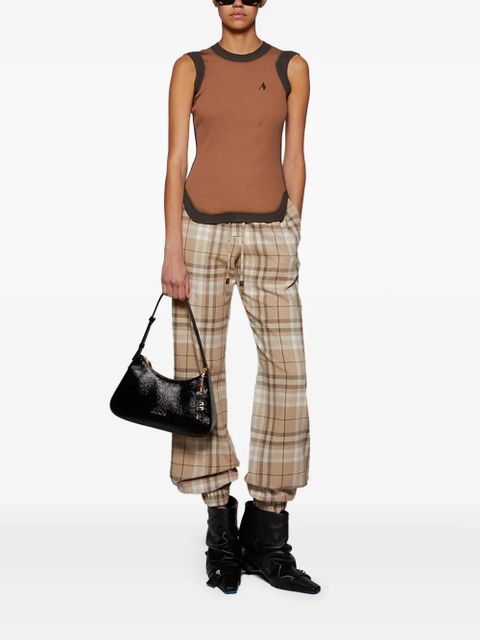The Attico checked lounge trousers - Neutrals