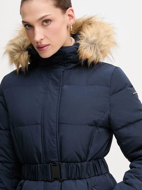 Pepe Jeans kurtka kolor granatowy zimowa PL4024336