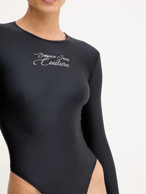 Versace Jeans Couture body kolor czarny 79HAM2A1 N0008 - zdjęcie produktu nr 2