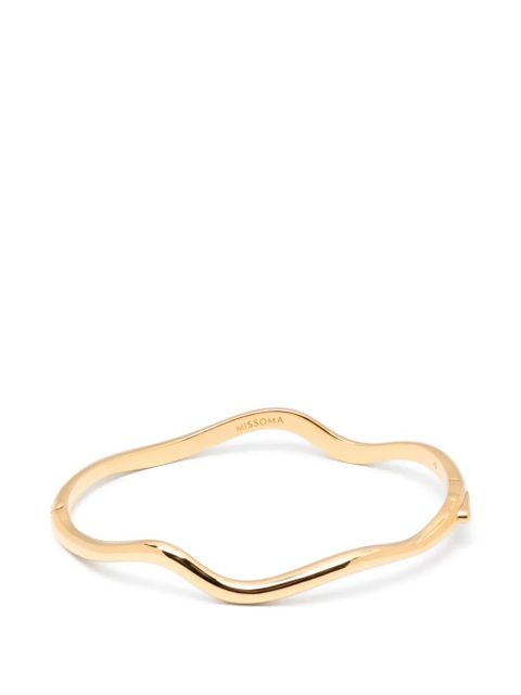 Missoma Molten Classic hinged bangle - Gold - zdjęcie produktu nr 1