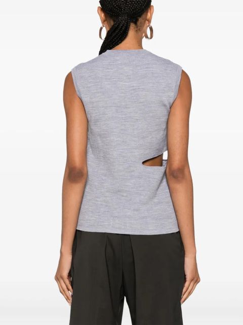 FENDI FF-motif tank top - Grey - zdjęcie produktu nr 2