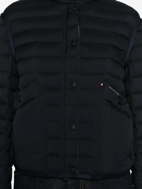 Moncler Grenoble Madulains button quilted jacket - Blue