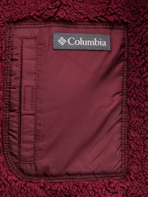 Columbia bluza sportowa West Bend kolor bordowy gładka 2099271