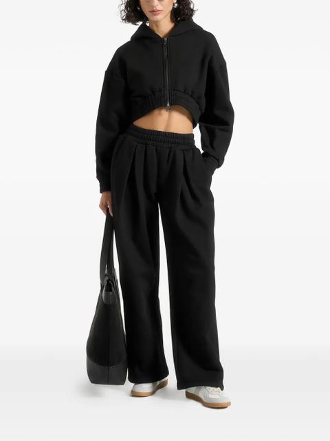 Manière De Voir Fanny pleated track pants - Black - zdjęcie produktu nr 2