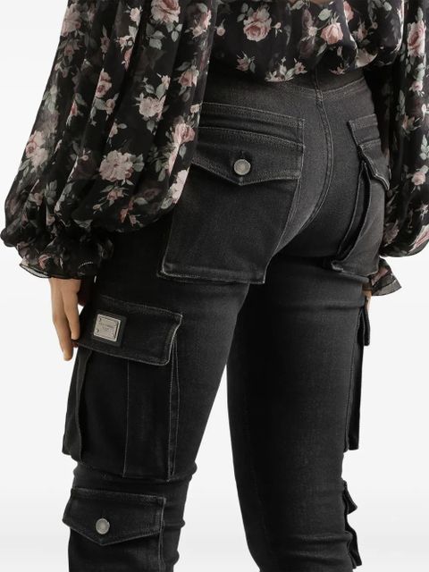 Dolce & Gabbana cargo-pocket jeans - Black