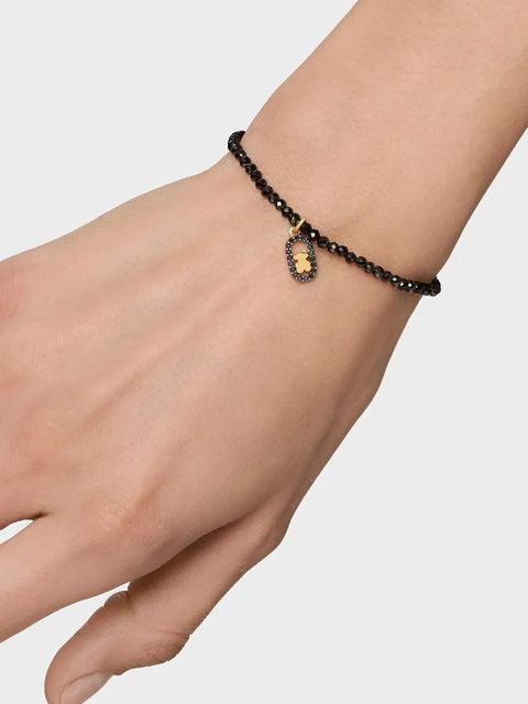 Tous bransoletka srebrna pozłacana