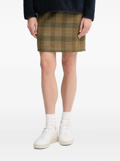 Barbour check pocket mini skirt - Green - zdjęcie produktu nr 1