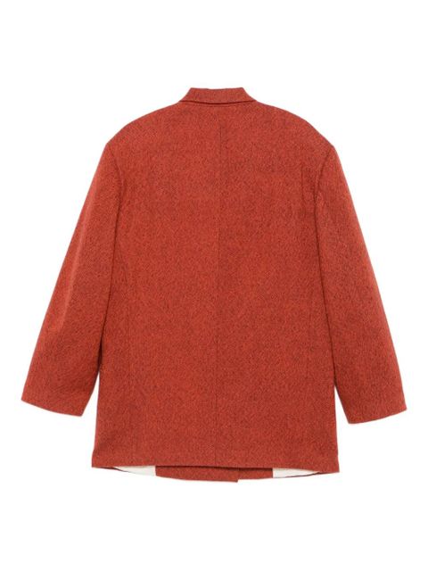 Alysi single-button wool coat - Orange - zdjęcie produktu nr 2