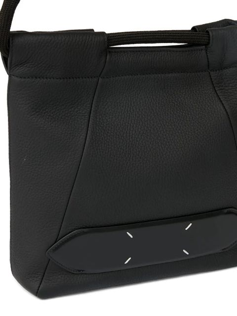 Maison Margiela stitched-details shoulder bag - Black