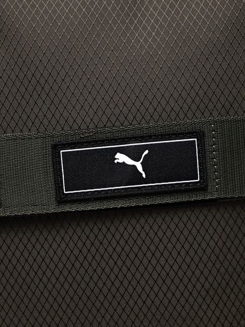 Puma plecak kolor zielony duży gładki 91320