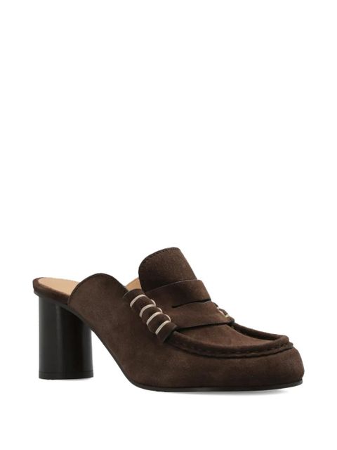 JW Anderson 80mm penny-slot mules - Brown - zdjęcie produktu nr 2