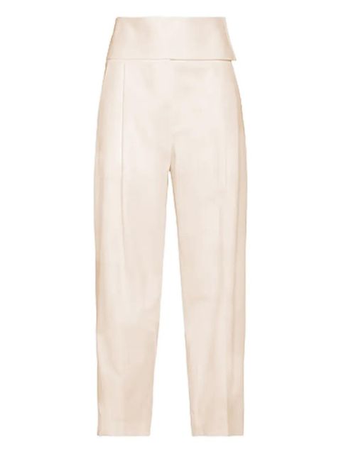 Jil Sander pleated high-waisted trousers - Neutrals - zdjęcie produktu nr 1