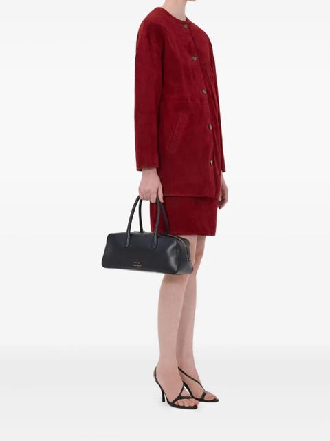 LouLou de Saison Waren single-breasted suede coat - Red - zdjęcie produktu nr 2