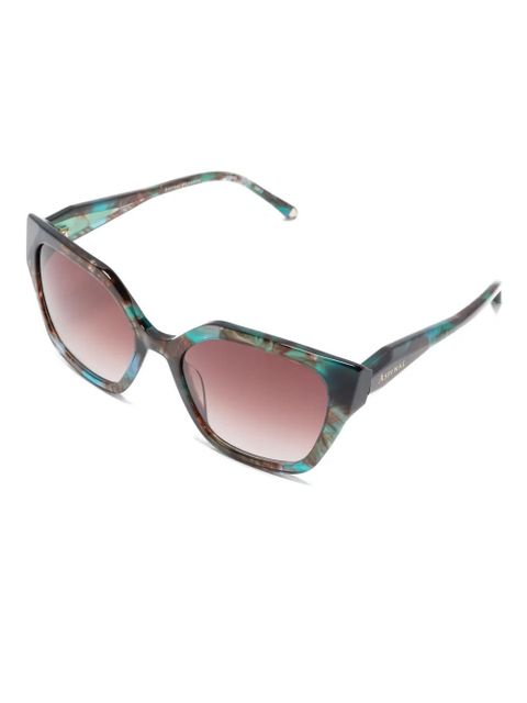 Aspinal Of London butterfly-frame sunglasses - Blue - zdjęcie produktu nr 2