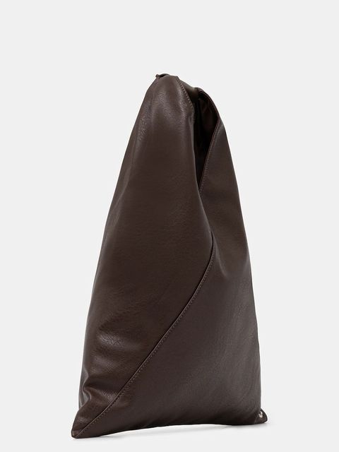 MM6 Maison Margiela torebka kolor brązowy S54WD0043.P8396.T2164