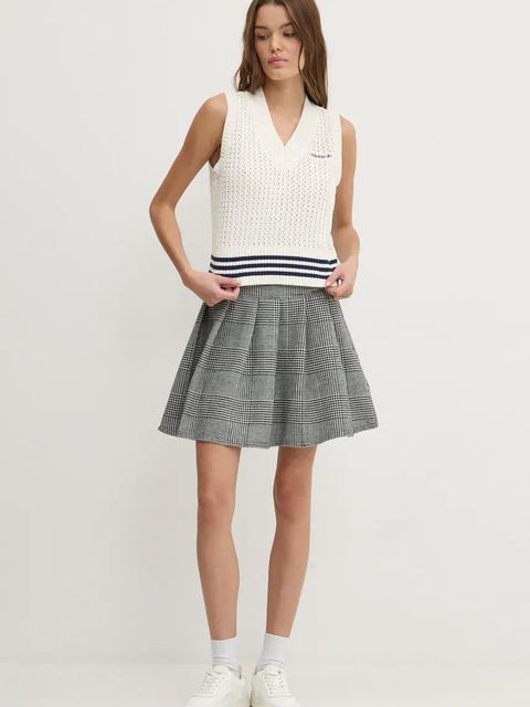 adidas Originals kamizelka Knit Vest kolor beżowy IX1037 - zdjęcie produktu nr 2