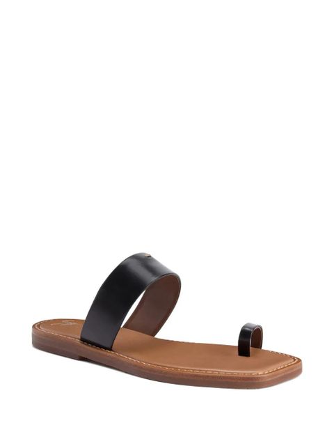Giuseppe Zanotti toe post strap sandals - Black - zdjęcie produktu nr 2