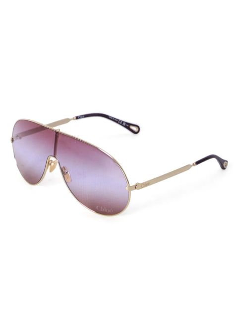 Chloé Eyewear Aly sunglasses - Gold - zdjęcie produktu nr 1