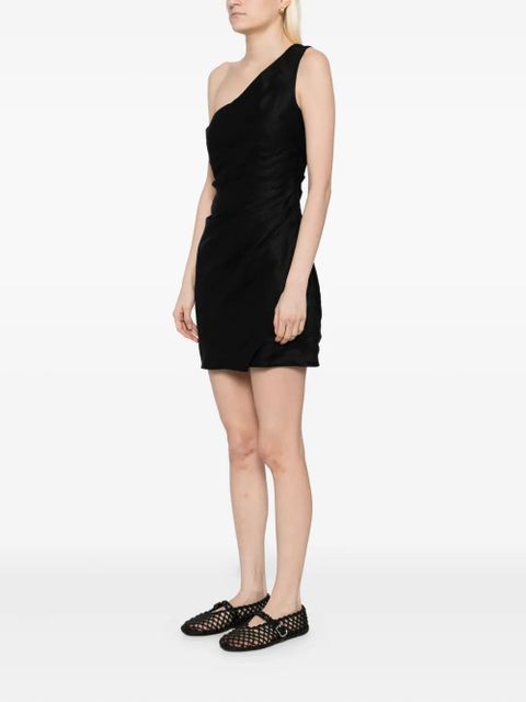 Reformation Ciro linen dress - Black