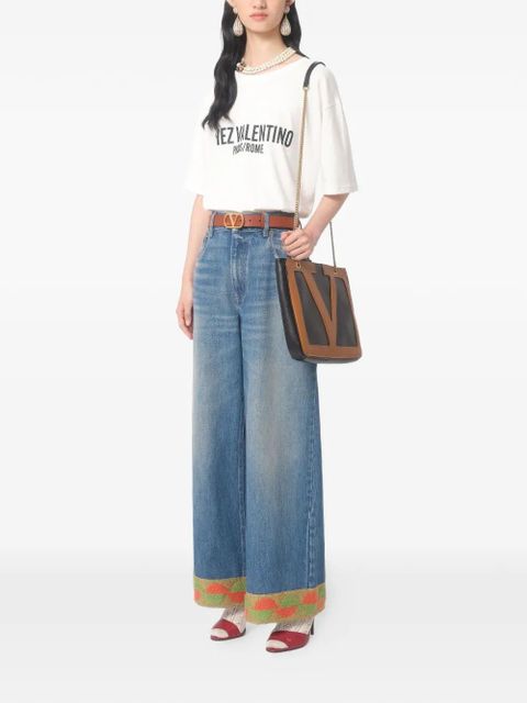 Valentino Garavani logo-print T-shirt - White - zdjęcie produktu nr 2