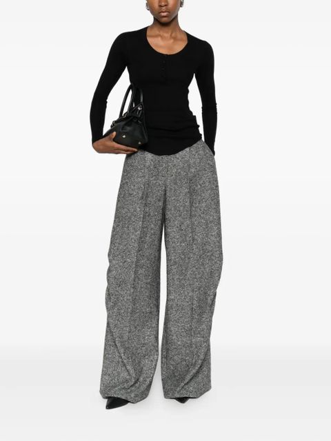 ISABEL MARANT button-fastening knitted top - Black - zdjęcie produktu nr 2