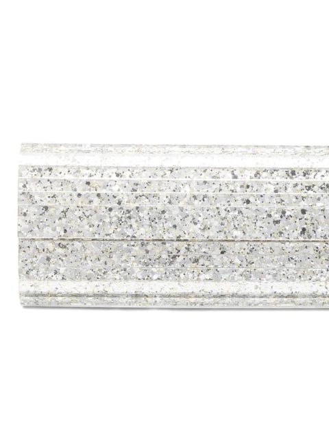 Jimmy Choo Sweetie chain clutch bag - Silver