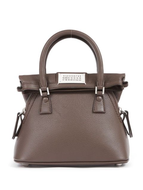 Maison Margiela mini 5AC Classique tote bag - Brown - zdjęcie produktu nr 1