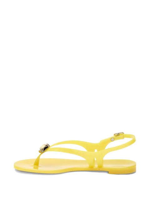 Casadei Jelly slingback sandals - Yellow