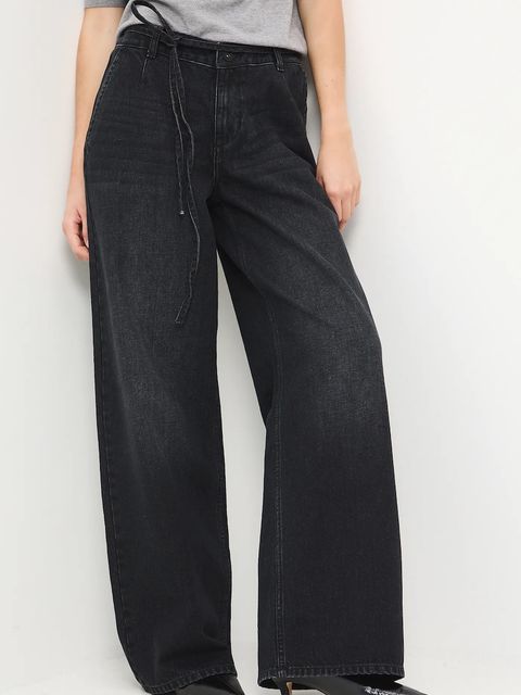 Medicine jeansy bawełniane damskie kolor czarny - zdjęcie produktu nr 1