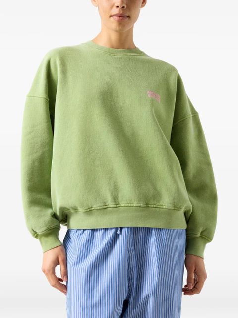 American Vintage crew-neck long-sleeve sweatshirt - Green