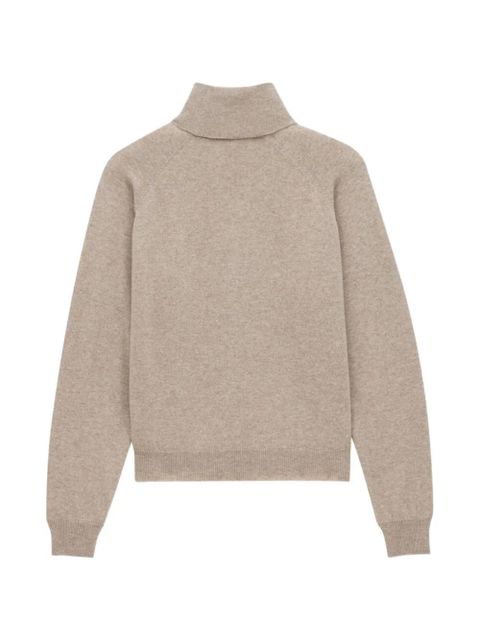 Saint Laurent roll-neck sweater - Neutrals - zdjęcie produktu nr 2