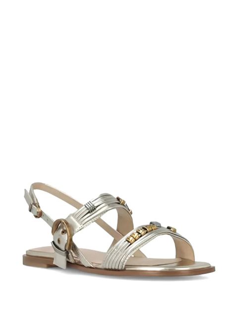 PINKO beaded flat sandals - Silver - zdjęcie produktu nr 2