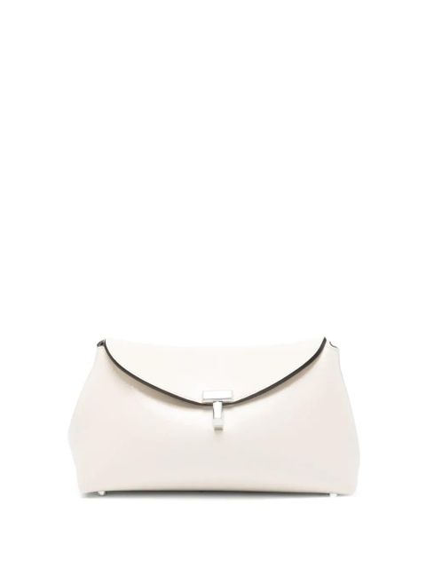 TOTEME T-lock naplack clutch - White - zdjęcie produktu nr 1