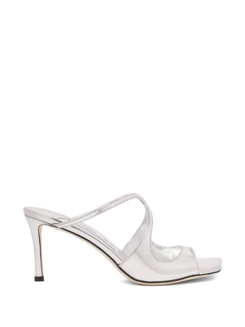 Jimmy Choo strappy design mules - Silver - zdjęcie produktu nr 1