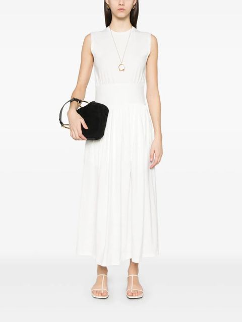 TOTEME sleeveless cotton maxi dress - White - zdjęcie produktu nr 2