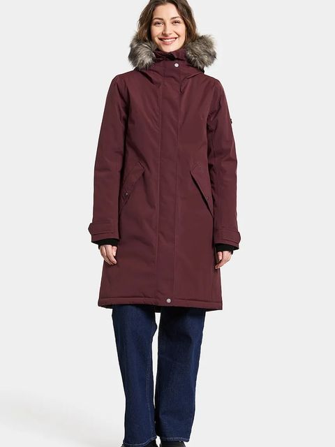 Didriksons kurtka ERNA kolor bordowy zimowa 505853