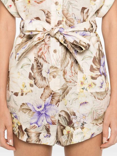 ZIMMERMANN Coco playsuit - Neutrals