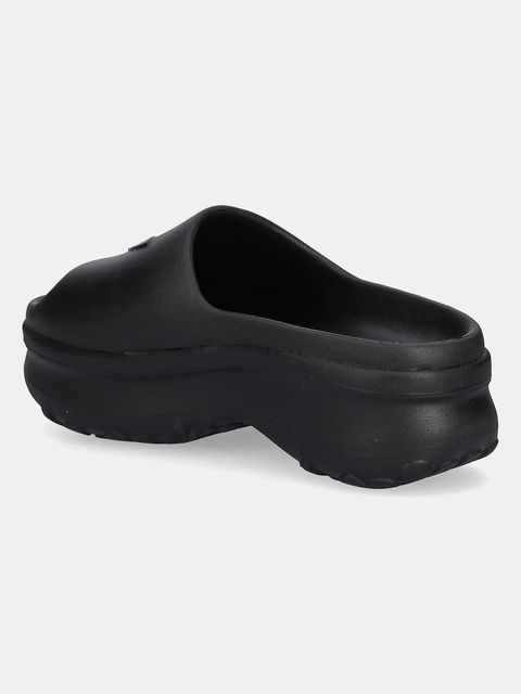 adidas Originals klapki Adifoam Stan Slide W damskie kolor czarny na platformie JI2610