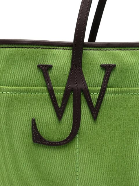 JW Anderson logo tote bag - Green