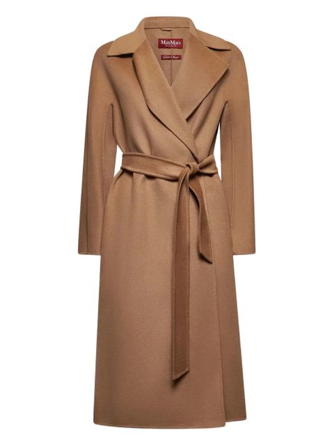 Max Mara belted wrap coat - Brown - zdjęcie produktu nr 1