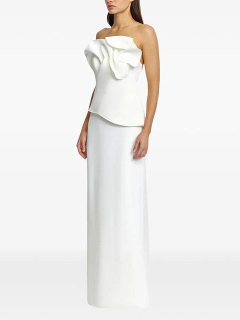 Acler Esher maxi dress - White