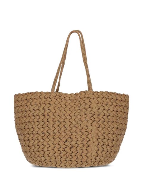 The Row large Estelle Two woven tote bag - Neutrals - zdjęcie produktu nr 1