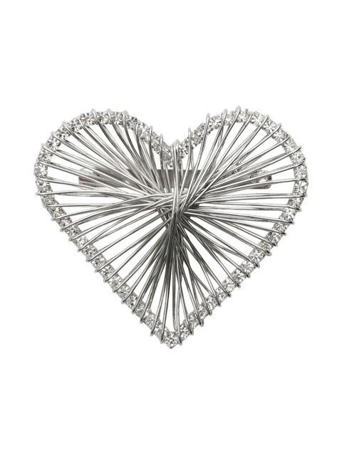 ISABEL MARANT Eden wire-frame brooch - Silver - zdjęcie produktu nr 1