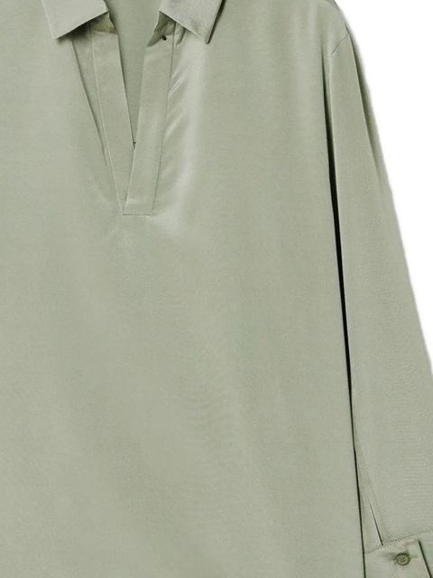 Max Mara Dover V-neck blouse - Green - zdjęcie produktu nr 2