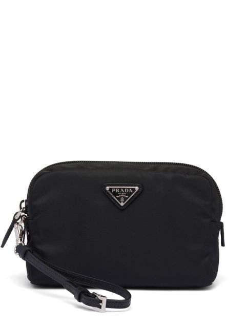 Prada Re-Nylon zip-up pouch - Black - zdjęcie produktu nr 1